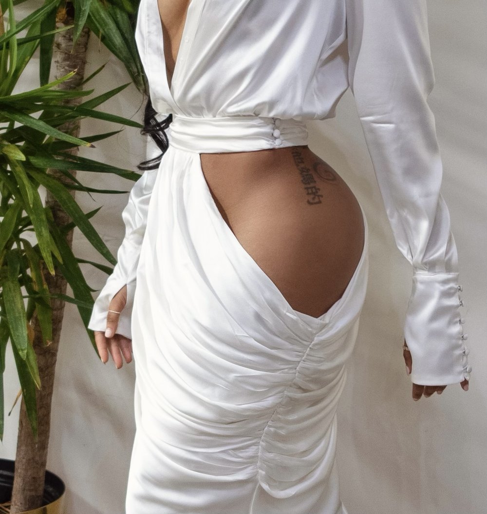 Catalina Draped Skirt